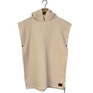 Jade & Kai Organic Cotton Hooded Poncho Towel Children’s Sz L (6-10 years) Sand